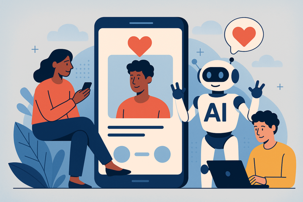 how AI is changing the game in online dating in 2025