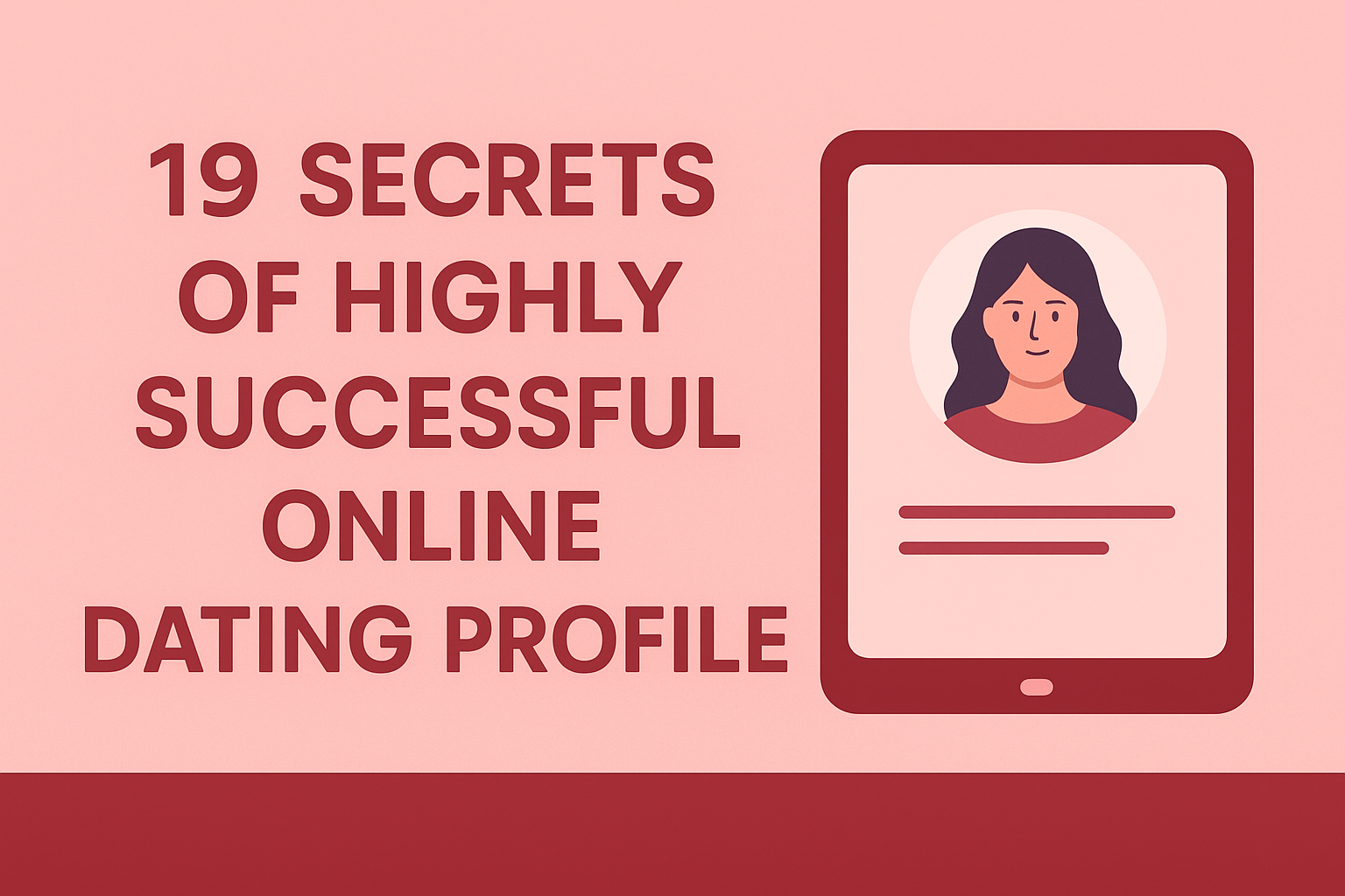 19 Secrets of Highly Successful Online Dating Profiles