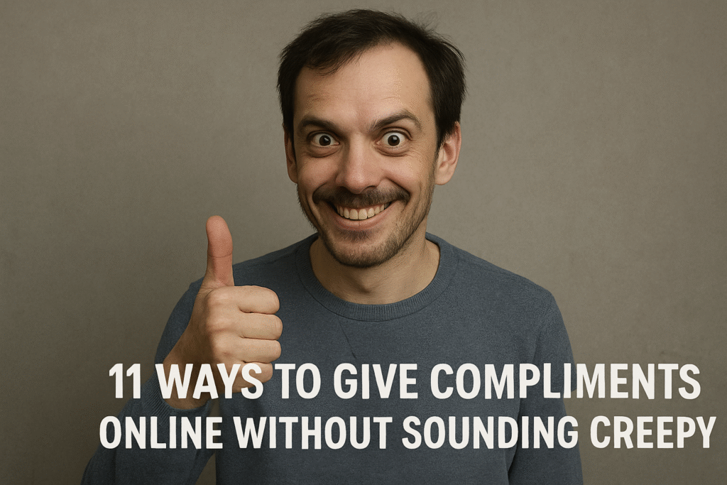 11 ways to give compliments online without sounding creepy