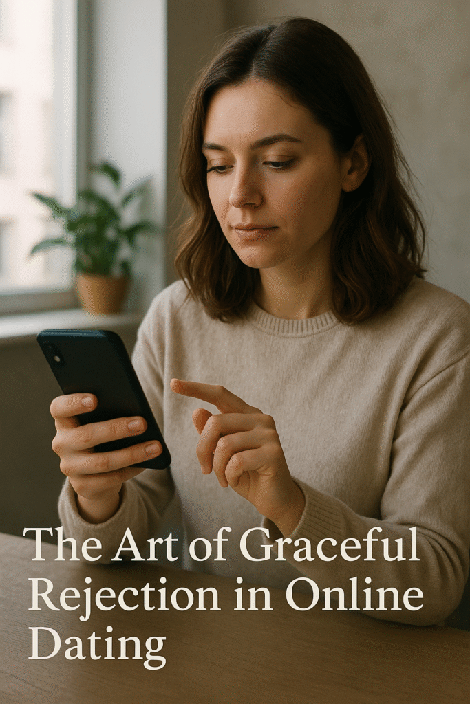 The Art of Graceful Rejection in Online Dating