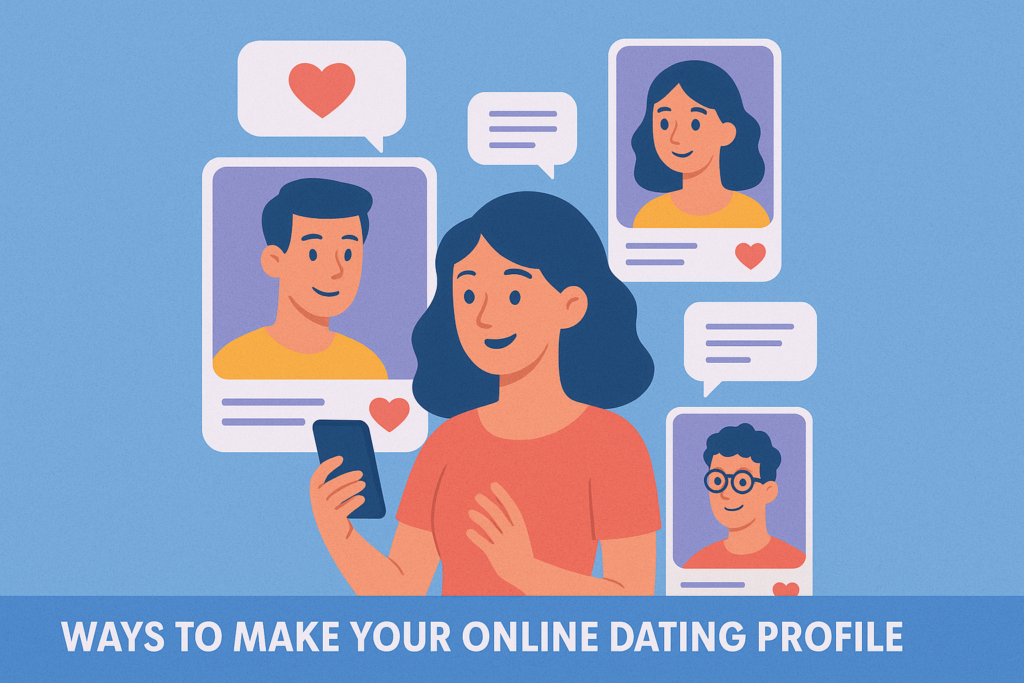 Ways to make your online dating profile stand out